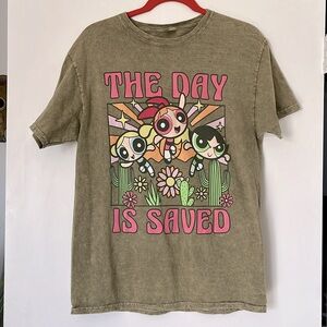 NWOT Powerpuff Girls Desert Shirt